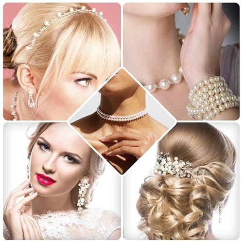 anezus Pearl Beads for Craft, 1000pcs Ivory Faux Fake Pearls, 6 mm Small Sew on Pearl Beads with Holes for Jewelry Making, Bracelets, Necklaces, Hairs, Crafts, Decoration and Vase Filler thumbnail 7