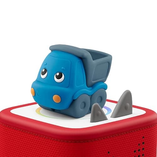 My First Tonies: Construction Set - Excavator, Cement Mixer, and Truck Soft and Squeezable Audio Toy Figurines thumbnail 4