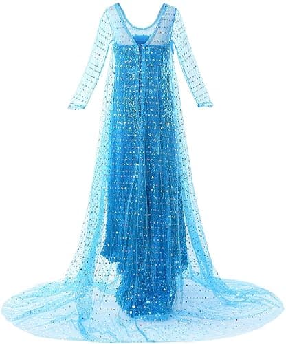 JerrisApparel Girls Princess Costume Birthday Party Christmas Fancy Dress up thumbnail 2