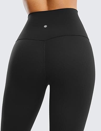 CRZ YOGA Butterluxe High Waisted Lounge Legging 25" - Buttery Soft Workout Yoga Pants for Women - Medium - Black thumbnail 4