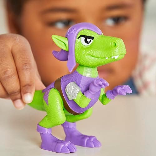 Marvel Spidey and His Amazing Friends Dino-Webs, Spidey and Goblin Raptor Action Figures Set, Super Hero Toys for Boys and Girls Ages 3 and Up thumbnail 2