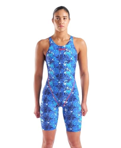 Arena Powerskin ST Next Einteiliger Badeanzug für Damen, FINA-zugelassener Wettkampfanzug, Schwimmanzug für Damen aus Recyceltem Material, Gefütterter Einteiler für Damen mit Verstärkten Trägern - Image 1