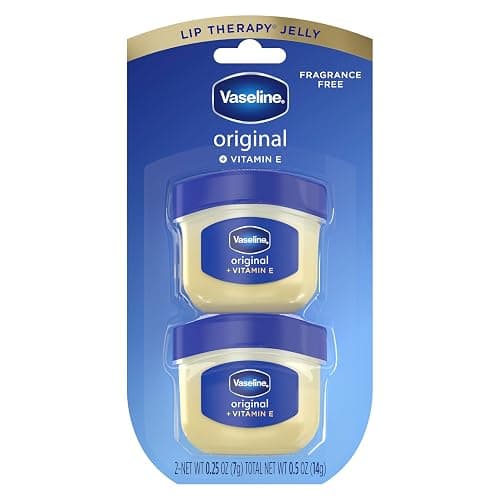 Vaseline Lip Therapy 2 Pack Original Mini For Dry, Chapped Lips Hydrating Lip Balm 0.5 oz - Image 1