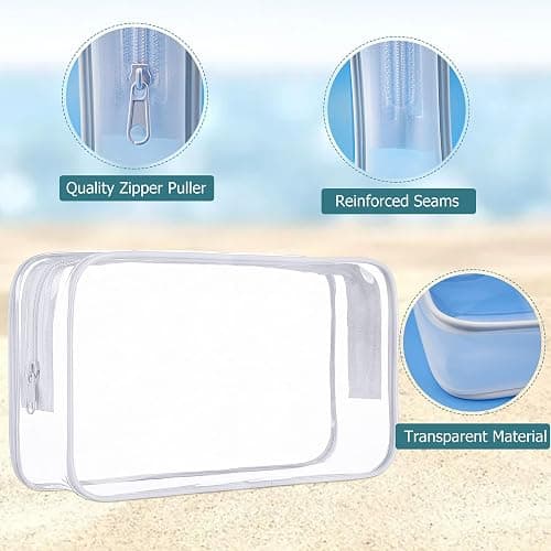 Cosywell Travel Bottles for Toiletries 10PCS TSA Approved Shampoo and Conditioner Bottles Leakproof Plastic Spray Bottle Refillable Travel Containers for Cream Lotion Rose Water thumbnail 6
