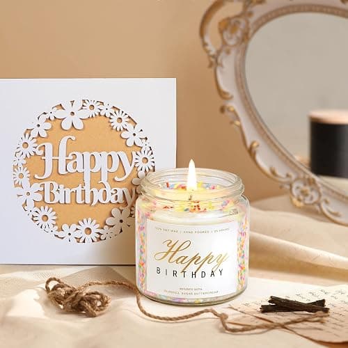 Frerdui Birthday Gift Box for Women & Teen Girls – Cute Daisy Glass Cup Gift Set (7PCS), Happy Birthday Gift for Her, Sister, Daughter, Best Friend thumbnail 2