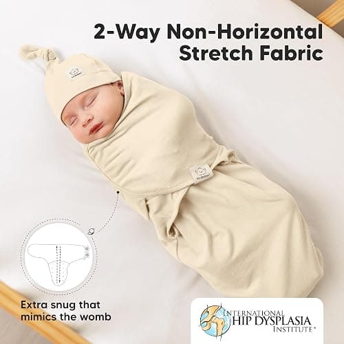 3 pack organic swaddles thumbnail 5