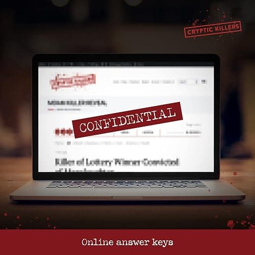 Cryptic Killers Unsolved Murder Mystery Game - Cold Case Files Investigation Detective Clues/Evidence - Solve The Crime - Individuals, Date Nights & Party Groups - Murder of a Marine Biologist thumbnail 4