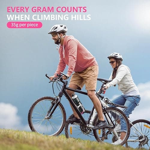 Bike Water Bottle Holder Bicycle Cage for Mountain Road MTB Gravel Adult Bikes Cycling Universal Carrier Rack 1 Pack Aluminum Alloy Ultralight Kettle Drink Accessories White Pink thumbnail 7