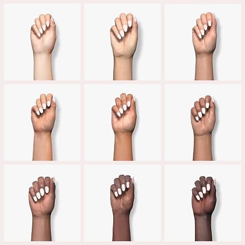 modelones Milky White Gel Nail Polish Natural Color | Translucent Jelly Soak Off LED Clear Coat Soap Nails Art White French Gel Polish15 ML thumbnail 4