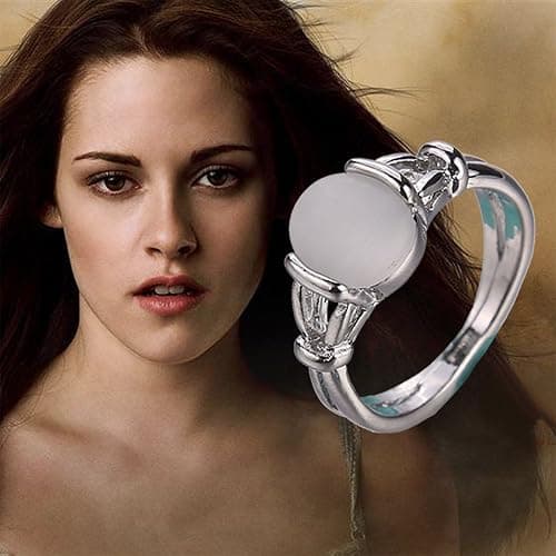 LUREME® Fashion Alloy Twilight Saga Bella Natural Cateye Stone Women's Ring (04001479) thumbnail 4