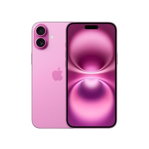 Apple iPhone 16 Plus 128 GB: 5G Mobile phone with Apple Intelligence, Camera Control, A18 Chip and a Big Boost in Battery Life. Works with AirPods; Pink - Image 1