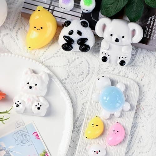 16 Pack Taba Squishy Pack Toys, Mochi Squishies Fidget Toys for for Kids and Adults, Birthday Party Favors, Valentines Goodie Bags Stuffers Back to School Gifts Classroom Prizes thumbnail 7