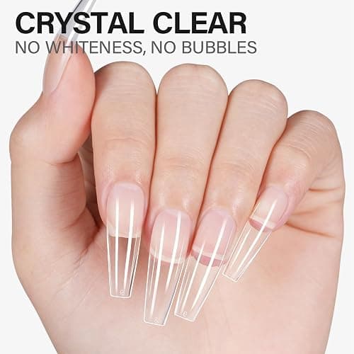 AILLSA Solid Gel Nail Glue for Nail Tips Super Strong Gel Glues Professional Fake Acrylic Soft Nails Glue U V Lamp Curing Needed - Long Lasting 15g / 0.5fl.oz thumbnail 7