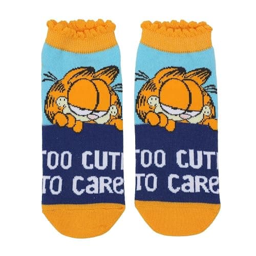 Bioworld Garfield Cattitude Women's 5-Pair Ankle Socks thumbnail 3