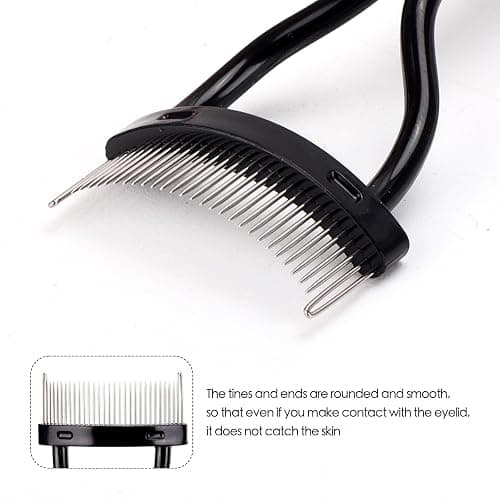 2 Pcs Eyelash Separator Tool Mascara Brushes Eyelash Comb Separator Definer Lash Comb for Combing, Separating Lashes thumbnail 3