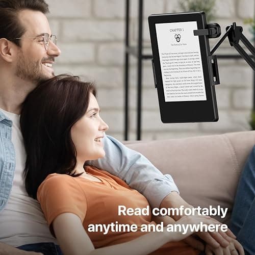 RF Remote Control Page Turner for Kindle Paperwhite Oasis eReaders Kobo,Camera Video Recording Remote Triggers, Page Turner for ipad Tablets Reading Novels Comics(Black) thumbnail 4