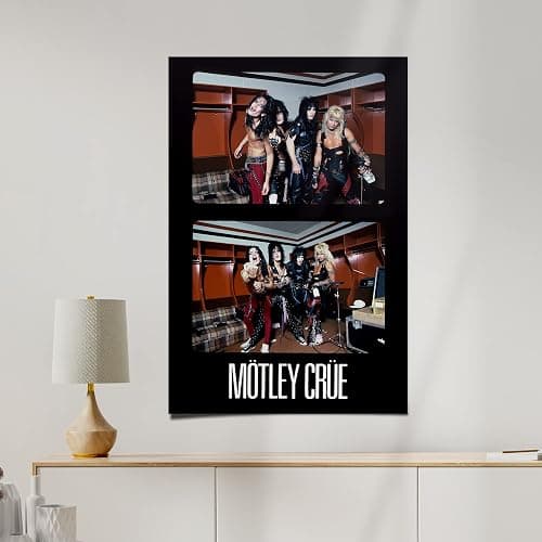 Desert Cactus Motley Crue Poster 24 x 36 inch Room Office Décor Decoration Official Fan Gear (24x36,Design 12) thumbnail 4