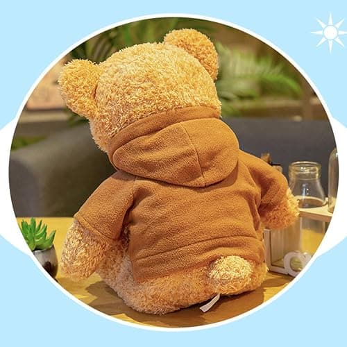 11.8 inches Teddy Bear Stuffed Animals Soft Plush Cute Teddy Bear Doll for Boys Girls (Red) thumbnail 6