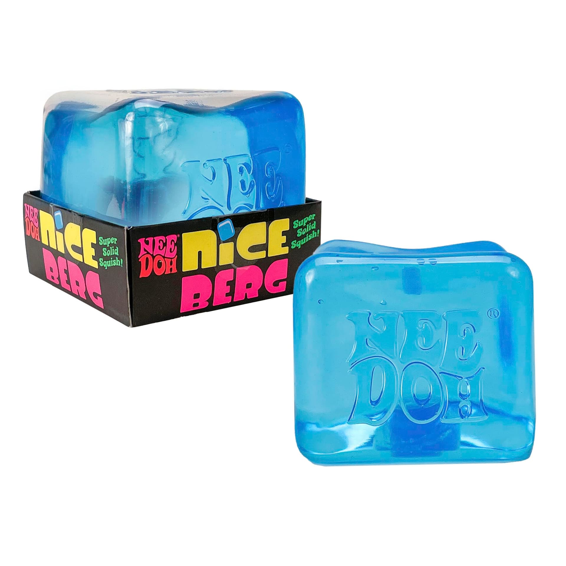 needoh blue squishy cube - Image 1