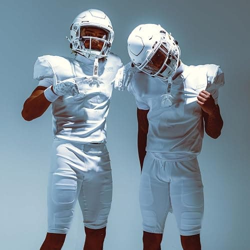 Nxtrnd Two Football Mouth Guard, Football Mouthpiece with Strap, Fits Adult & Youth (White) thumbnail 7