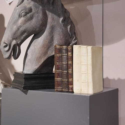 Guichifun Faux Books Living Room Decor - Resin Cute Cream Farmhouse Decor Fake Modern Fashion Decorative Books Set for Office Mantle Shelves Coffee Table Decor 4.2 * 2.7 * 6.2 Inch thumbnail 8