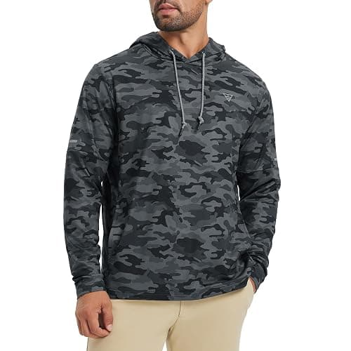 Hoodies for Men Golf Fleece Hooded Sweatshirts Dry Fit Athletic Lightweight Casual Midlayer Mens Hoodies Pullover thumbnail 3