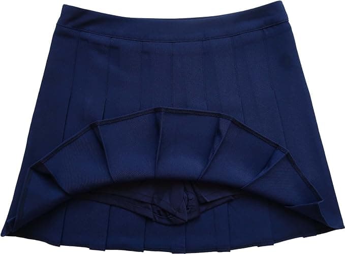 Hoerev Women Girls Short High Waist Pleated Skater Tennis Skirt thumbnail 5