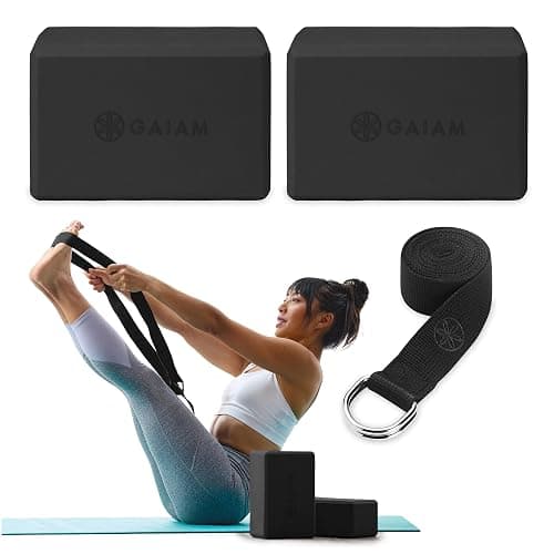 Gaiam Yoga Block - Supportive Latex-Free Eva Foam - Soft Non-Slip Surface with Beveled Edges for Yoga, Pilates, Meditation - Yoga Accessories for Stability, Balance, Deepen Stretches - Image 1