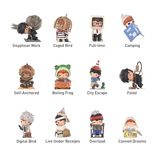 POP MART Hirono Tamed Wildgrass Series Blind Box Figures, Collectible Toys Home Decorations, Holiday Birthday Gifts for Girls and Boys, Single Box thumbnail 6