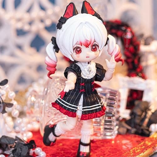 CALEMBOU BJD Blind Box, 1/12 Cute Nagi Mirage Book Series Ball Jointed Blind Box Doll, 6 Inches Dress up Doll with Joints, Collectable Action Figure for Birthday Gifts thumbnail 6
