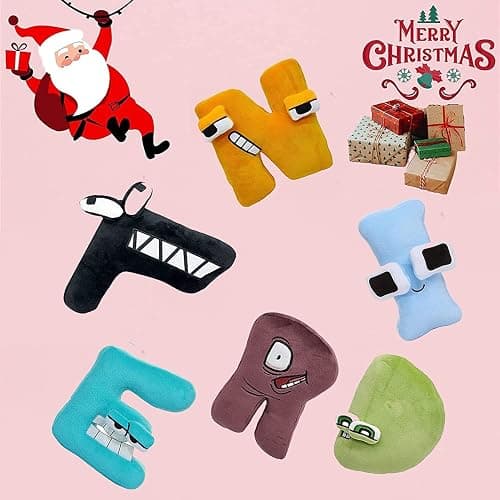 Letter Plush, 26-Letter Series Plush, A-Z Letter Games, Interesting Stuffed Doll Soft Pillow Decoration, Holiday and Birthday Gifts for Children and Friends' Families. thumbnail 5