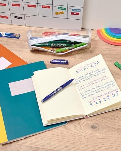 PILOT - FriXion Ball Clicker Erasable Pen Set - Medium 0.7mm Tip Rollerball - 1 x Green Pen, 3 x Green Refills thumbnail 2