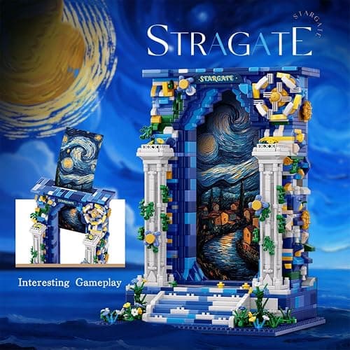 GOTIMON Micro Mini Starry Sky Gate Building Block Toys, Gifts for Children and Adults (1745 PCS) thumbnail 3