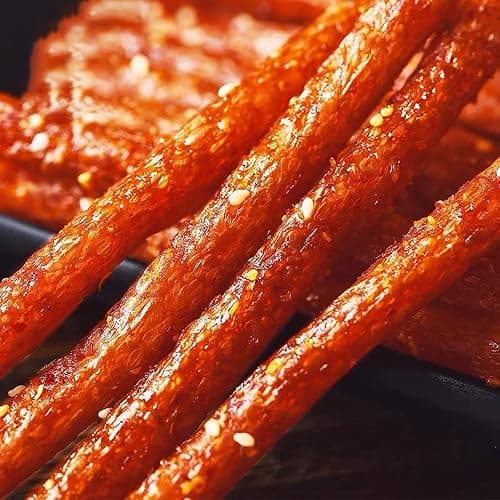 Fraunitsh Spicy Latiao Strips, 2 Pack Latio Sticks, Chinese Snacks, 辣条，大辣棒，62g/2.18oz per Pack thumbnail 2