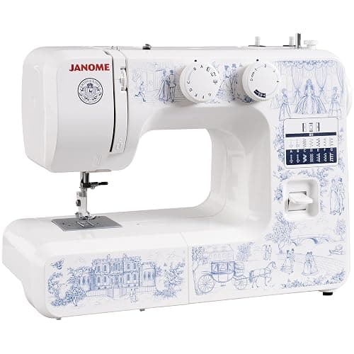 Janome Toile Romance Easy-to-Use 15-Stitch Sewing Machine Officially Licensed Bridgerton Collection thumbnail 3