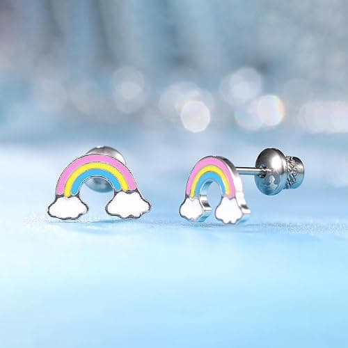 Limerencia Hypoallergenic G23 Implant Grade Titanium Screw Back Earrings Tragus 20G Helix F136 Piercing Post for Sensitive Ears Cartilage thumbnail 8