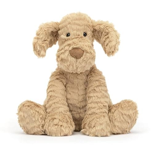 Jellycat Fuddlewuddle Puppy Stuffed Animal, Medium 9 inches - Dogs and Puppies Plush Toy - Classic Children's Gift - Puppy thumbnail 6