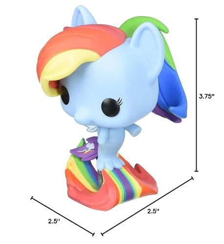 Funko POP MLP: My Little Pony Movie - Rainbow Dash Sea Pony (Styles May Vary) Collectible Vinyl Figure thumbnail 2