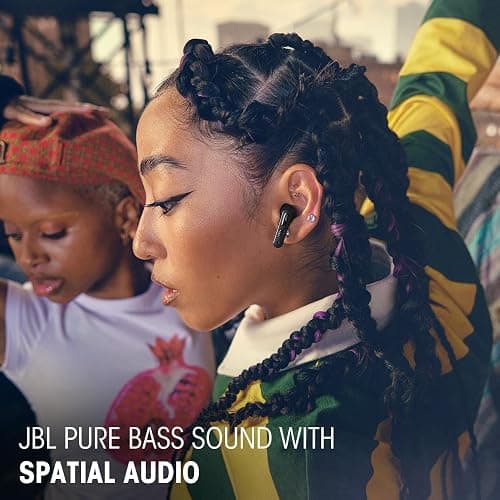 JBL Tune Flex 2, Kabellose Bluetooth-In-Ear-Ohrhörer mit Noise-Cancelling, 48 h Wiedergabezeit, IP54 wasser - und staubgeschützt, Multipoint-Verbindung, Ergonomisches Design, Weiß thumbnail 4