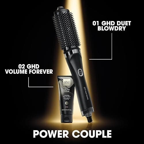 ghd Duet Blowdry-Hair Dryer Brush | Wet to Blow Dried with No Heat Damage | 3X More Volume with 24 Hour Long-Lasting Results | Blow Dry with No Fizz | 50% More Shine thumbnail 7