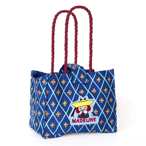 Genevieve The Dog Soft Stuffed Animal Plush Toy in Madeline Tote Bag thumbnail 4