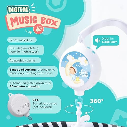 Montessori Mobile Baby for Crib thumbnail 5