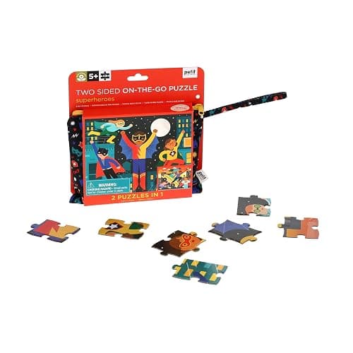 Jigsaw Puz 2 Sided Superheroes thumbnail 2