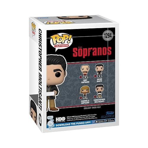 Funko Pop The Sopranos - Christopher - Vinyl-Sammelfigur - Geschenkidee - Offizielle Handelswaren - Spielzeug Für Kinder und Erwachsene - TV Fans - Modellfigur Für Sammler und Display thumbnail 3