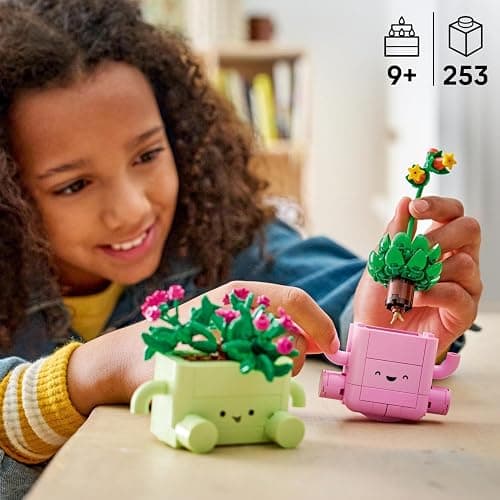 Lego 11506 Botanical Rocking Plants, Toy, Birthday Present, Blocks, Mother's Day, Girls, Boys, Kids, 9 Years, 10 Years, 11 Years, Elementary Students, Decorative Plants, Faux Green, Interior thumbnail 4