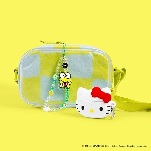 iFace Hello Kitty and Friends Beaded Wristlet Universal Phone Charm Strap - Cute Wrist Chain Lanyard Aesthetic Decor Strap for Cell Phone Camera Keys AirPods Keychains thumbnail 6