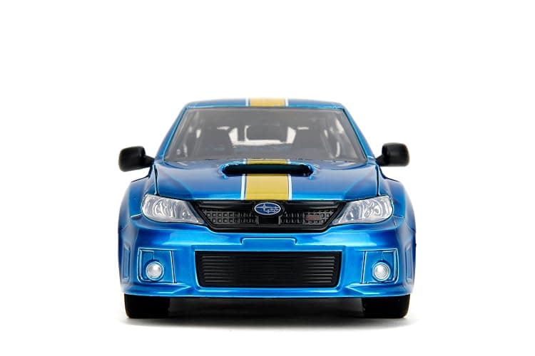 Jada Sonic The Hedgehog 1:24 2012 Subaru Impreza WRX STI Die-cast Car & Sonic Figure, Toys for Kids and Adults thumbnail 7