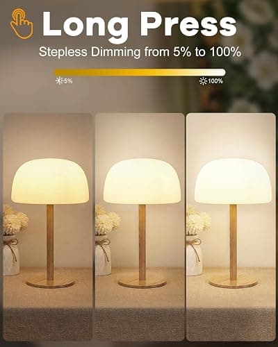 Waterproof Shower Lamp Cordless Lamp - 7500mAh Rechargeable Table Lamp, Bathroom Lamp, RGB 15 Colors & 3 Color Temperature Touch Dimmable, Shower Light for Inside Shower, Bathtub, Bedroom,1PC thumbnail 5