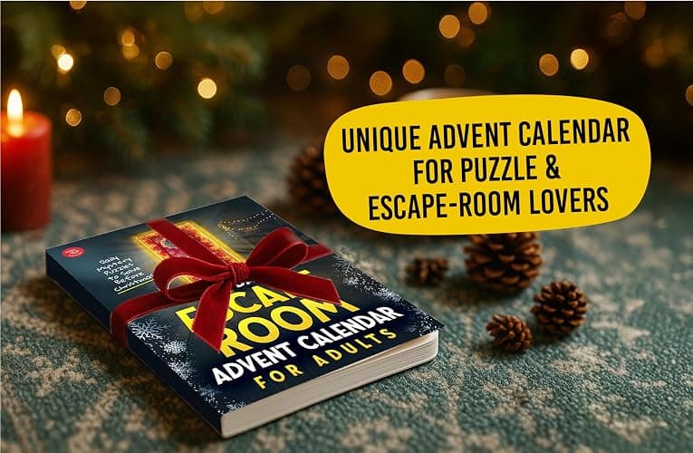 24-Day Escape Room Advent Calendar for Adults: Daily Mystery Puzzles to Solve Before Christmas thumbnail 7