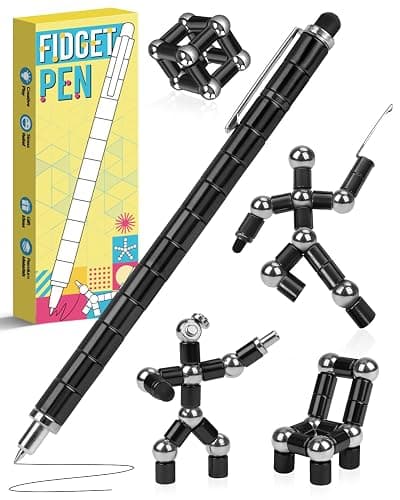 Stocking Stuffers for Teen Boys Girls Magnetic Fidget Pen: Gifts for Kids Men Husband Adults Magnetic Pens Toys Cool Gadgets Teenage Year Old Christmas Birthday Gift Ideas Fun Stress Relief Items - Image 1
